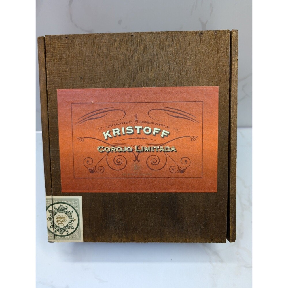 Kristoff Corojo Limitada Wood Cigar Box 20 Matador Dominican